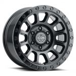 ICON Alloys Hulse, Double Black, 17 x 8.5, 5 X 4.5, 0mm Offset, 4.75" BS