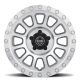 ICON Alloys Hulse, Silver Machined, 17 x 8.5, 5 X 4.5, 0mm Offset, 4.75" BS