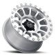 ICON Alloys Hulse, Silver Machined, 17 x 8.5 / 6 x 5.5, 0mm Offset, 4.75" BS