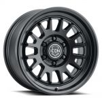 ICON Alloys Anza, Satin Black, 17 x 8.5 / 5 x 5, -6mm Offset, 4.5" BS