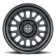 ICON Alloys Anza, Satin Black, 17 x 8.5, 5 X 5.5, 0mm Offset, 4.75" BS