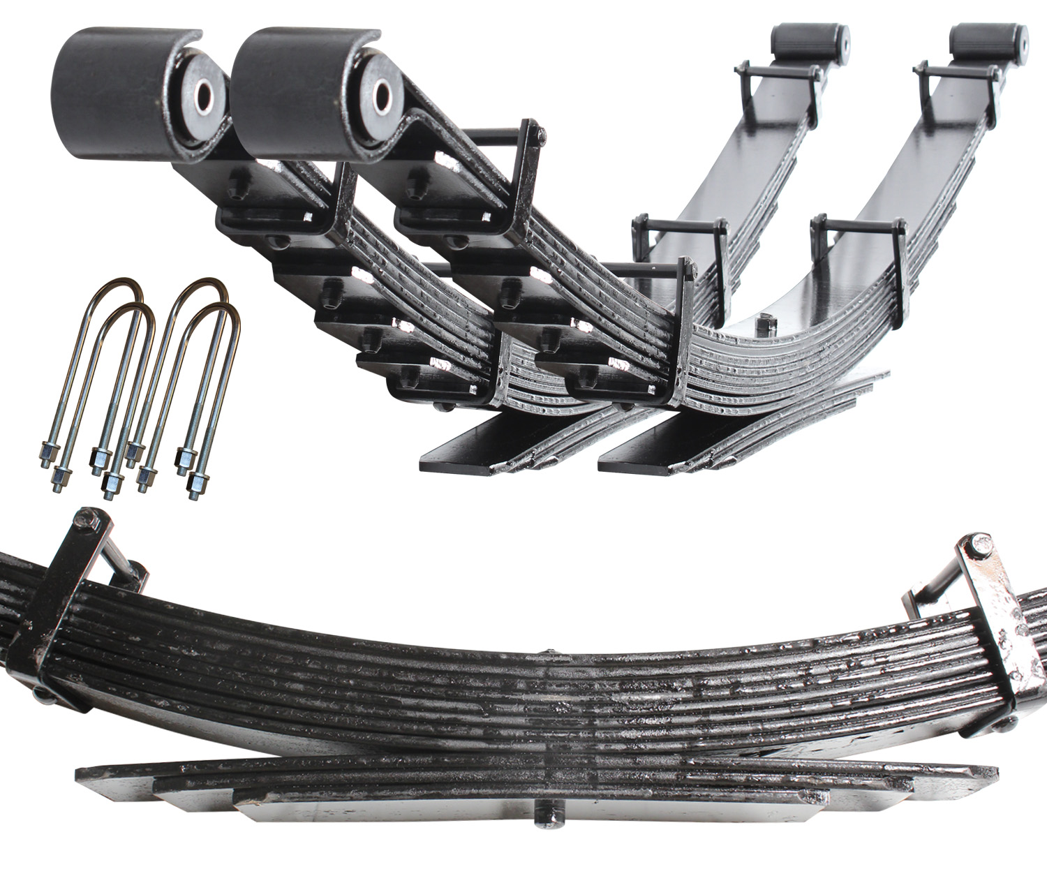 Carli Rear Leaf Spring Kit, 2010-13 Ram 2500/3500, Diesel, 2” Lift