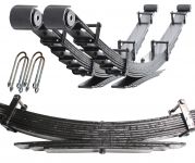 Carli Rear Progressive HD Leaf Spring Kit, 10-13 Ram 2500/3500, Diesel, 2” Lift
