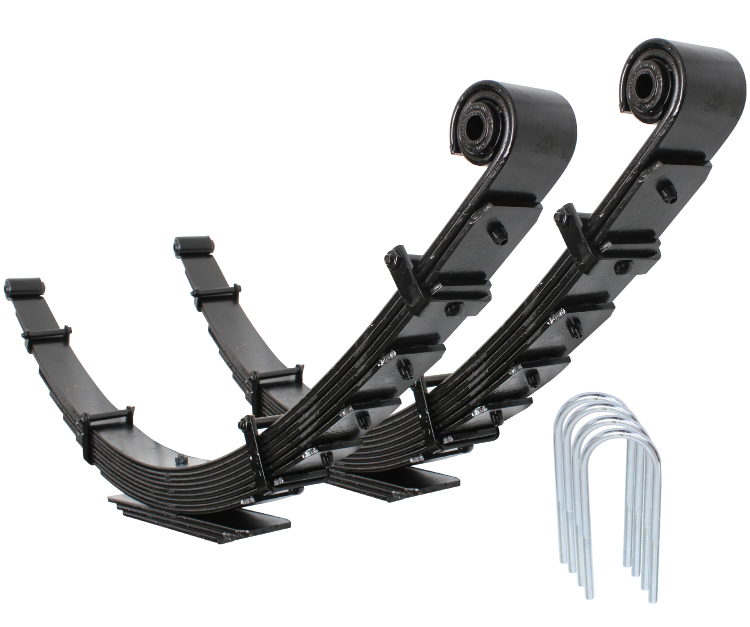 Carli Front Leaf Spring Kit, 2005-07 Ford F250/F350 4×4, 1” Lift