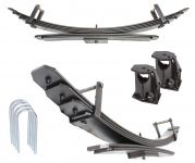 Carli Add-A-Pack Rear Leaf Springs, 2017-23 Ford F250/F350 4×4, 1” Lift