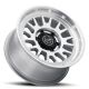 ICON Alloys Anza, Silver Machined, 17 x 8.5 / 5 x 5, -6mm Offset, 4.5" BS