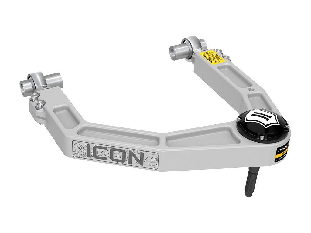 ICON 2024-2025 Toyota Tacoma/2024 Toyota Land Cruiser 250 Series/2024 Lexus GX550, Front, Billet Upper Control Arms w/ Delta Joint Pro