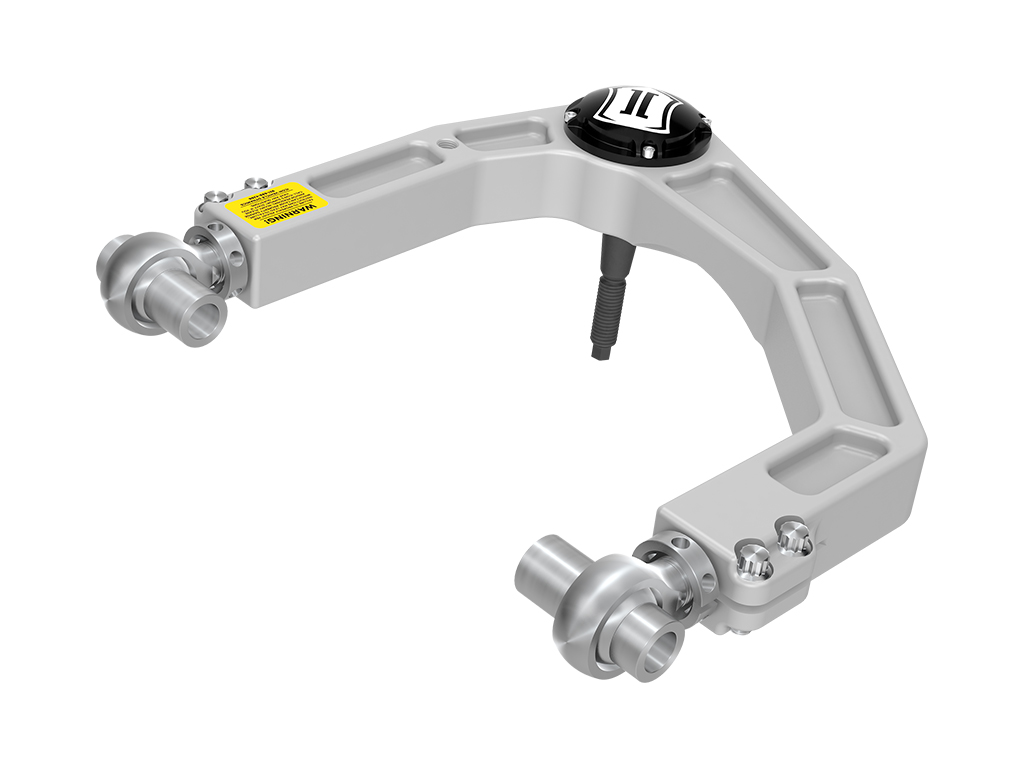 ICON 2024 Toyota Tacoma, Front, Billet Upper Control Arms w/ Delta Joint PRO