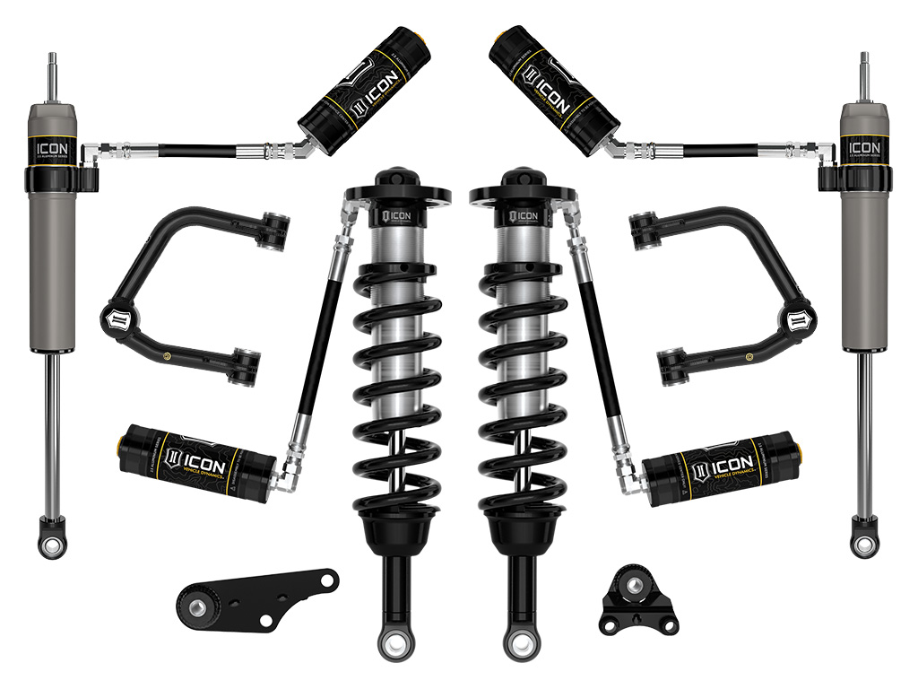 ICON 2024-2025 Toyota Tacoma 1.25-3" Lift, Stage 4 Suspension System, Tubular