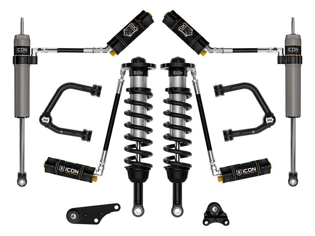 ICON 2024-2025 Toyota Tacoma 1.25-3" Lift, Stage 5 Suspension System, Tubular