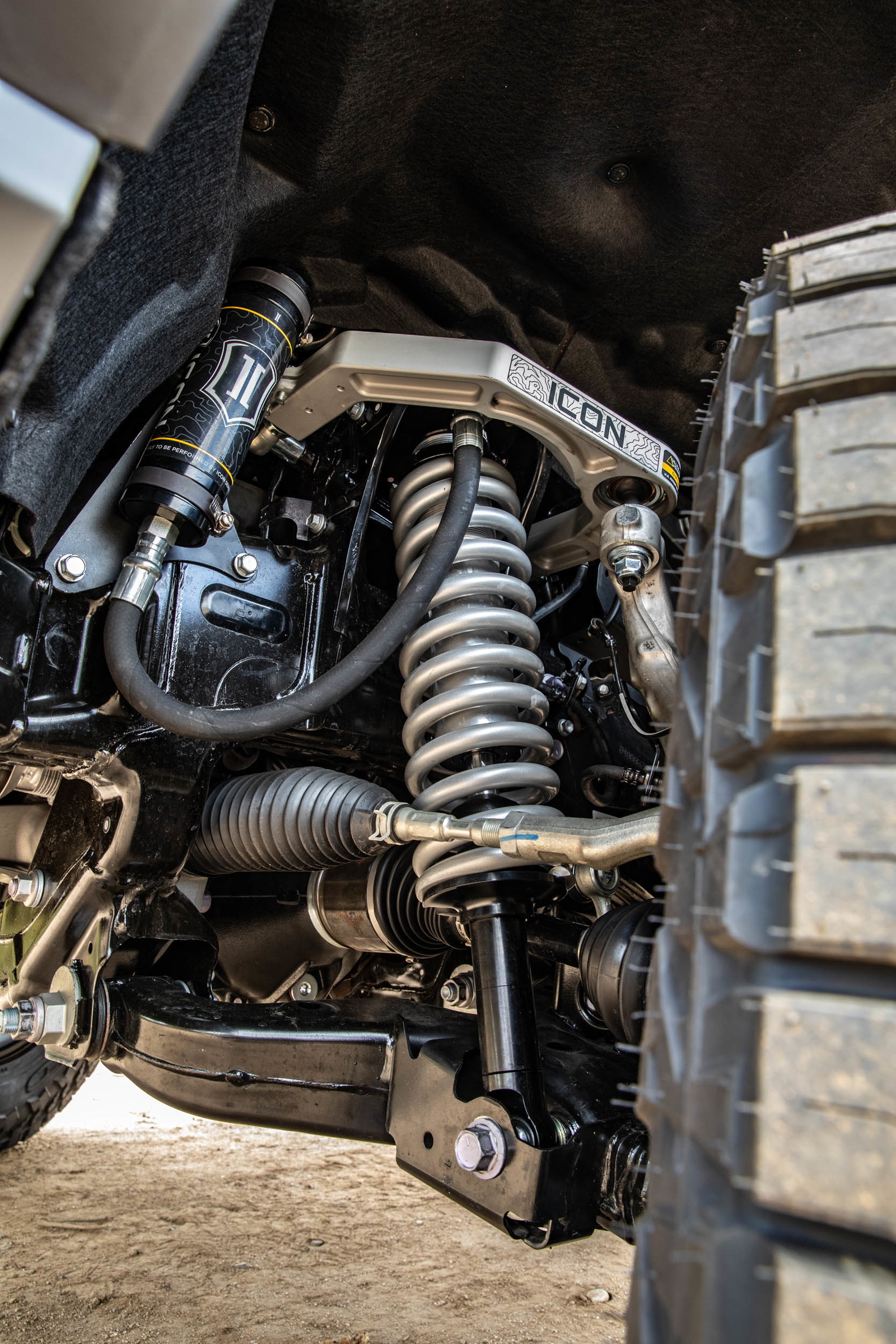 ICON 2024-2025 Toyota Tacoma 1.25-3" Lift, Stage 7 Suspension System, Billet, Triple Rate Rear Springs