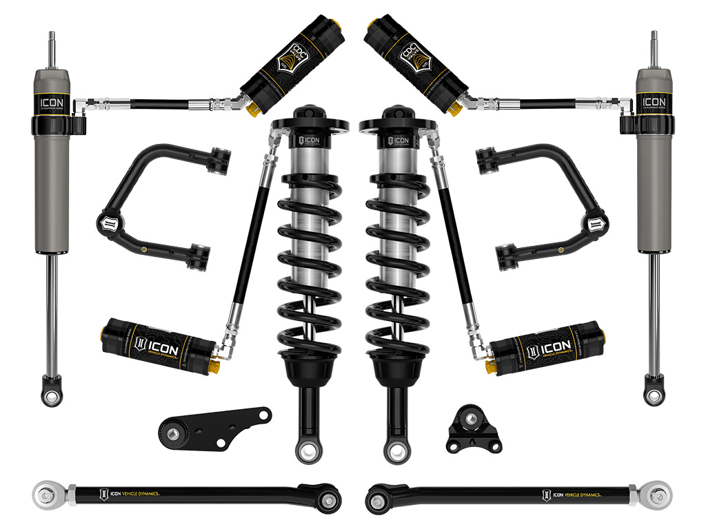 ICON 2024-2025 Toyota Tacoma 1.25-3" Lift, Stage 8 Suspension System, Tubular