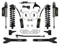 ICON 2023-2024 Ford F-250/F-350 Super Duty 4WD, 4-5.5" Lift, Stage 5 Coilover Conversion System w/ Radius Arms