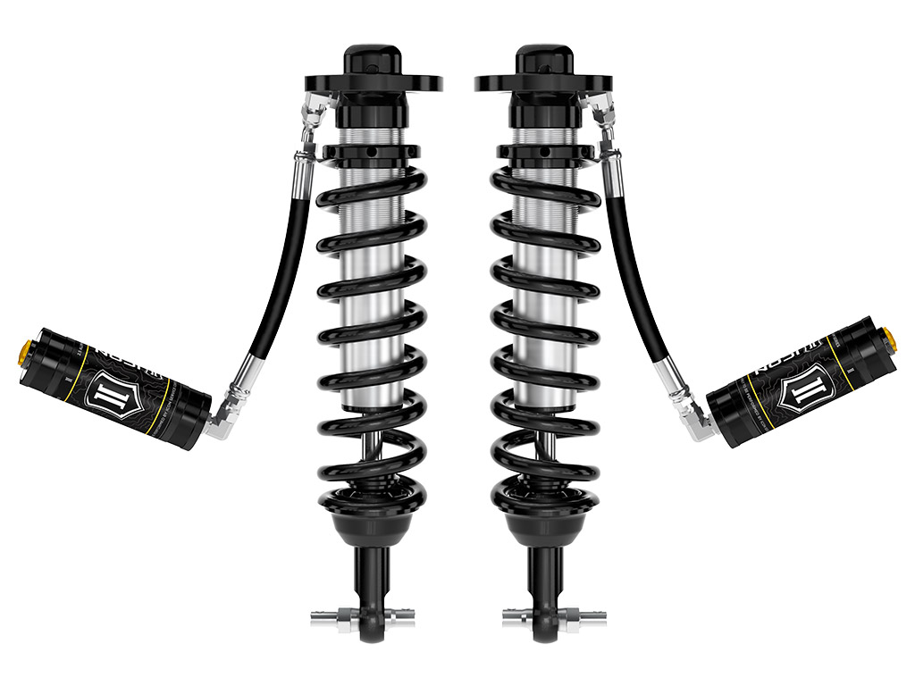 ICON 2021-2024 Ford F-150 4WD, 0-2.75" Lift, Front, V.S. 2.5 Series Coilovers, Remote Reservoir, Pair