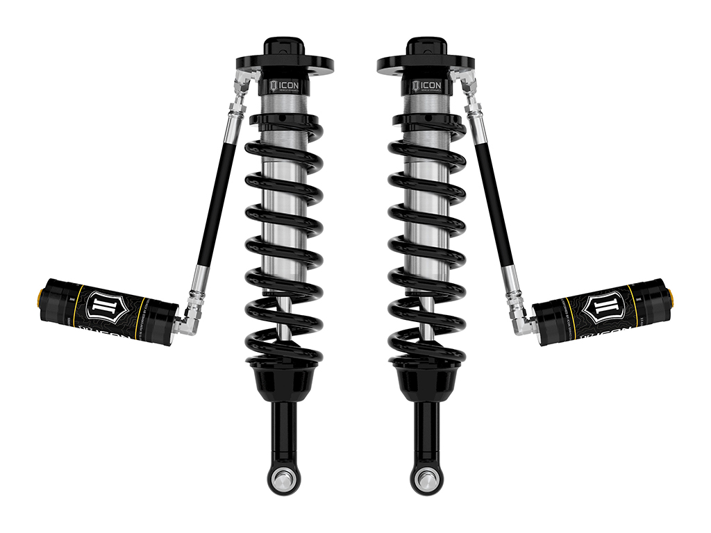 ICON 2021-2024 Ford F-150 4WD/Tremor, 3.5-4.5"/2.5-3" Lift, Front, V.S. 2.5 Series Coilovers, Remote Reservoir, Pair