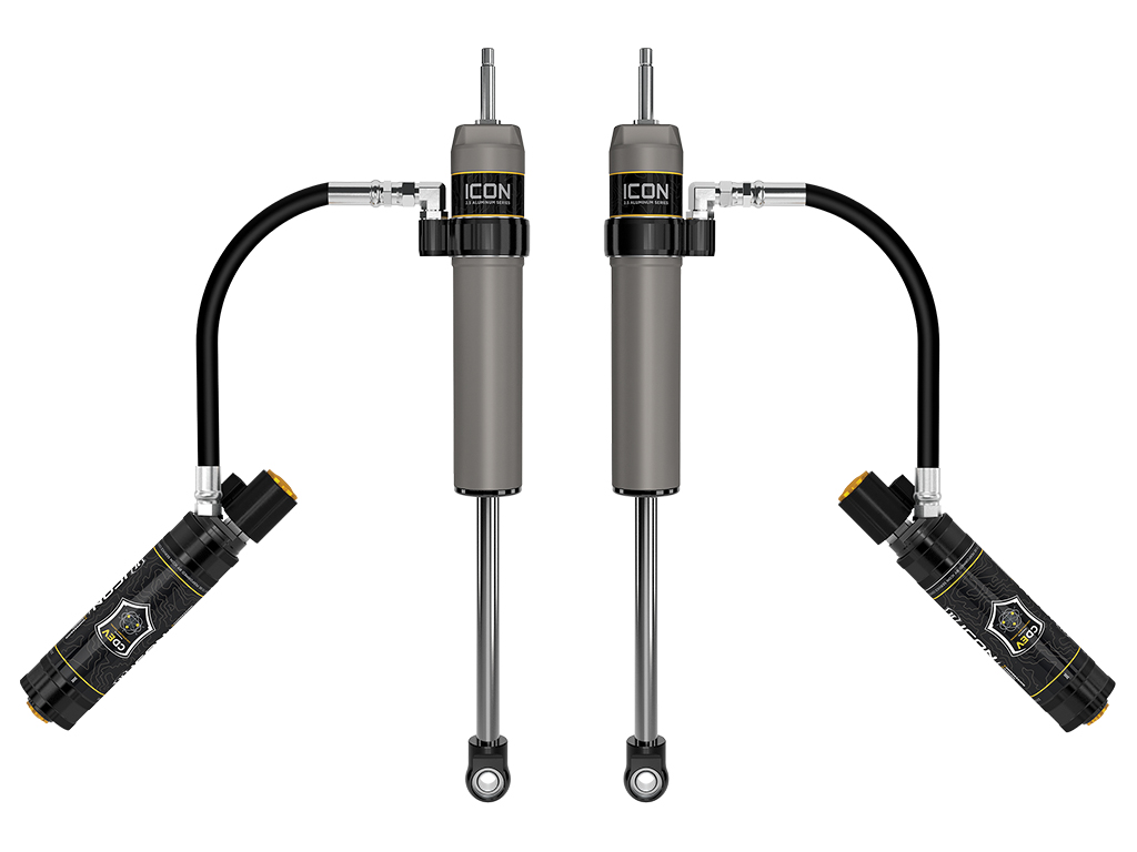 ICON 2024 Toyota Land Cruiser 250 Series/2024 Lexus GX550, 0-3” Lift, Rear, V.S. 2.5 Aluminum Series Shock Absorbers, Remote Reservoir w/ CDEV, Pair