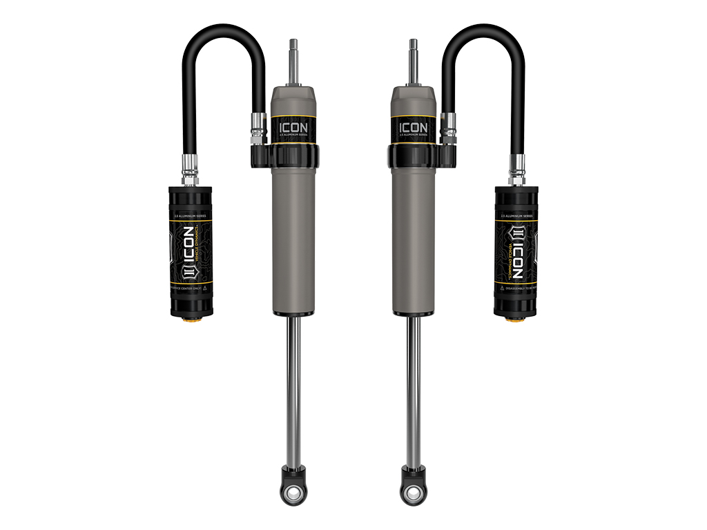 ICON 2024 Toyota Land Cruiser 250 Series/2024 Lexus GX550, 0-3” Lift, Rear, V.S. 2.5 Aluminum Series Shock Absorbers, Remote Reservoir, Pair