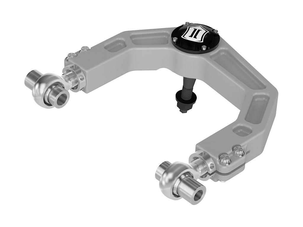 ICON 1996-2004 Toyota Tacoma/1996-2002 Toyota 4Runner, Billet Upper Control Arm w/ Delta Joint Kit