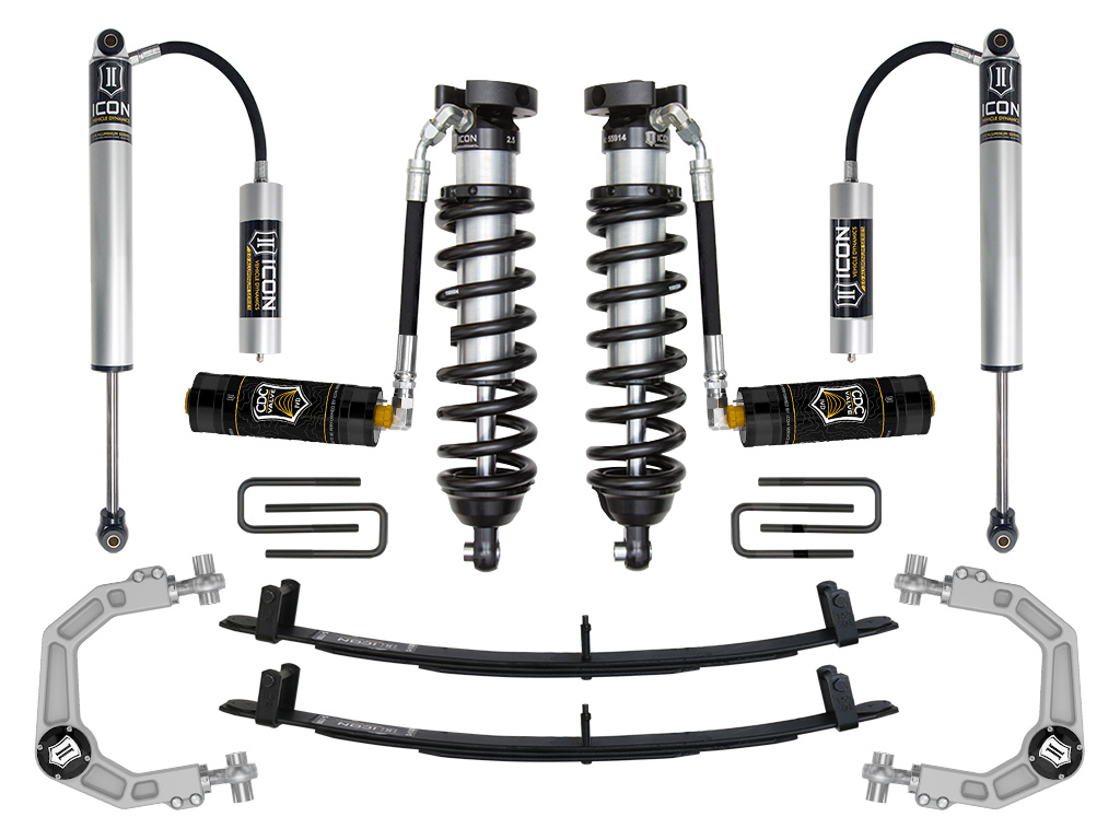 ICON 1995.5-04 Toyota Tacoma, 0-3" Lift, Stage 5 Suspension System, Billet UCA