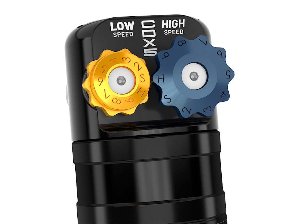 ICON 2021-2023 Ford Bronco, Front, 1.5-4” Lift, V.S. 2.5 Series Coilover Kit, Remote Reservoir w/ CDXS