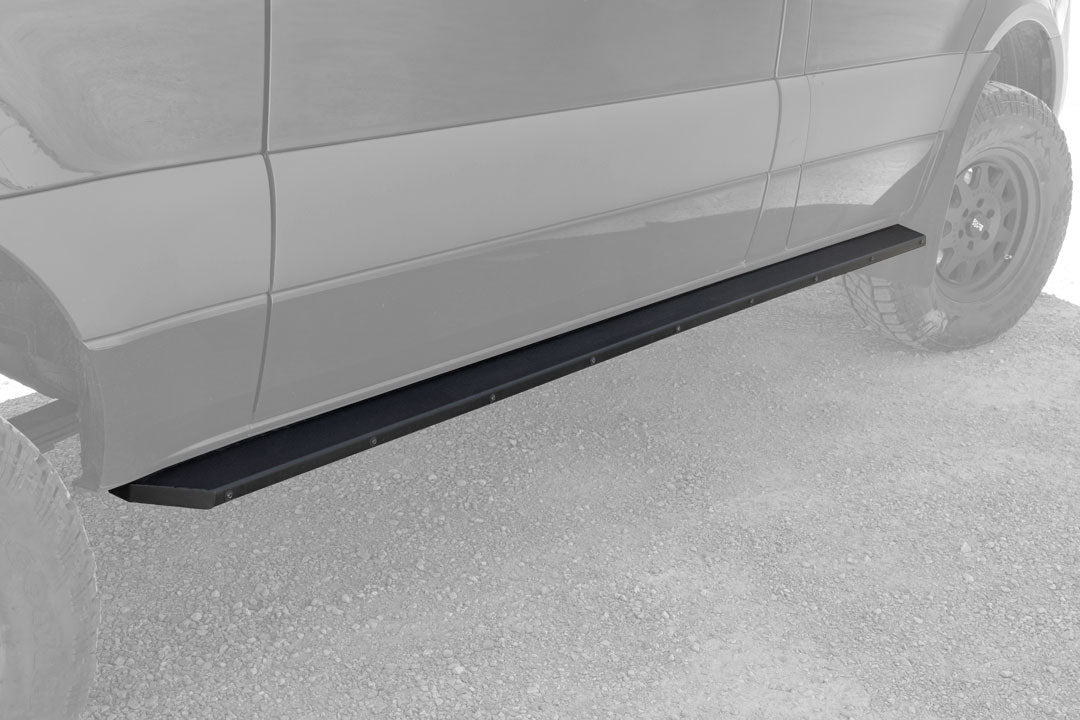 Van Compass Rocker Guards, Sprinter 4X4 (2015-2022 144" Wheelbase Only without Lift Kit)