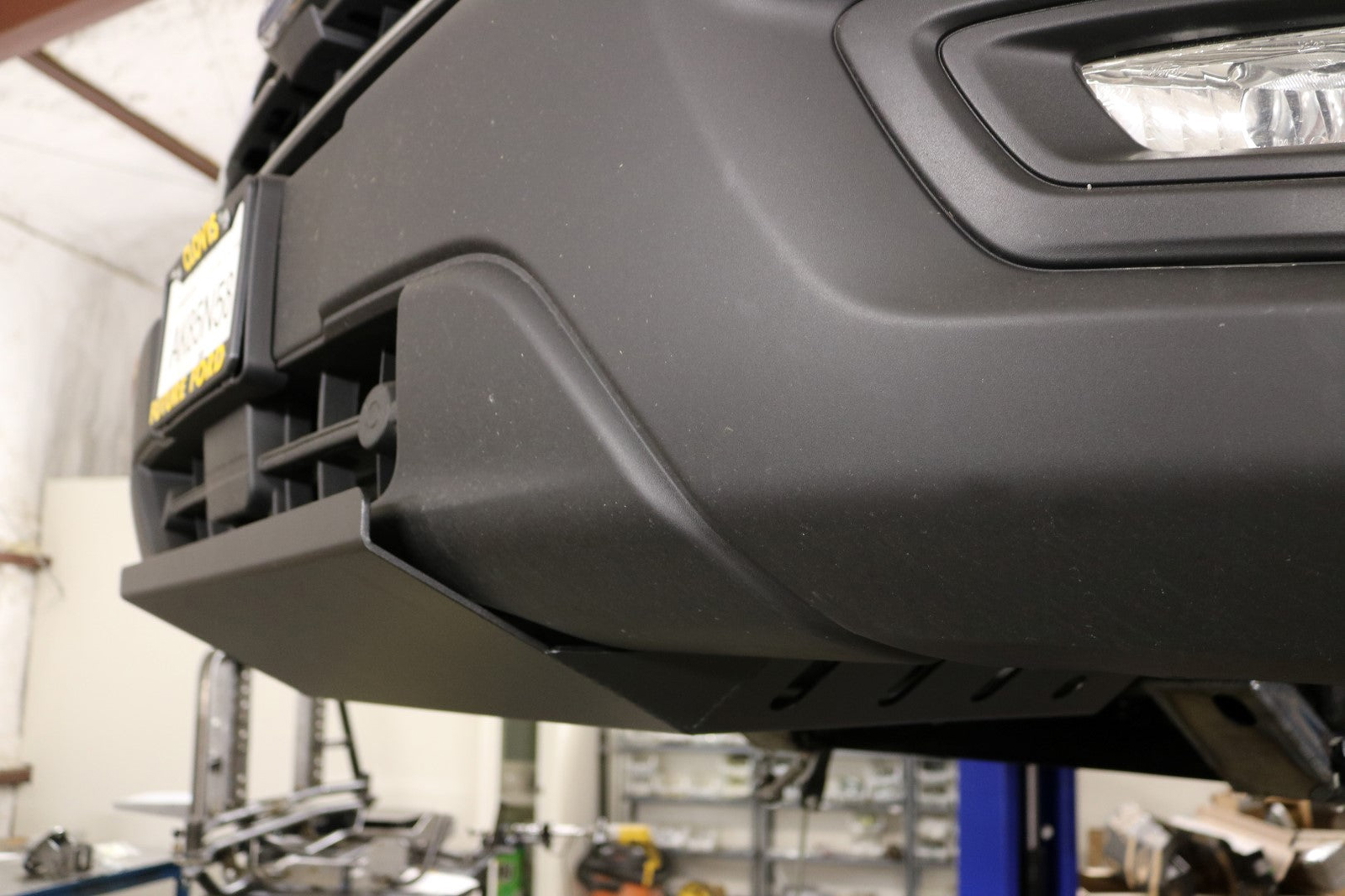 Van Compass Aluminum Intercooler Skid Plate, Ford Transit (2015-Up)