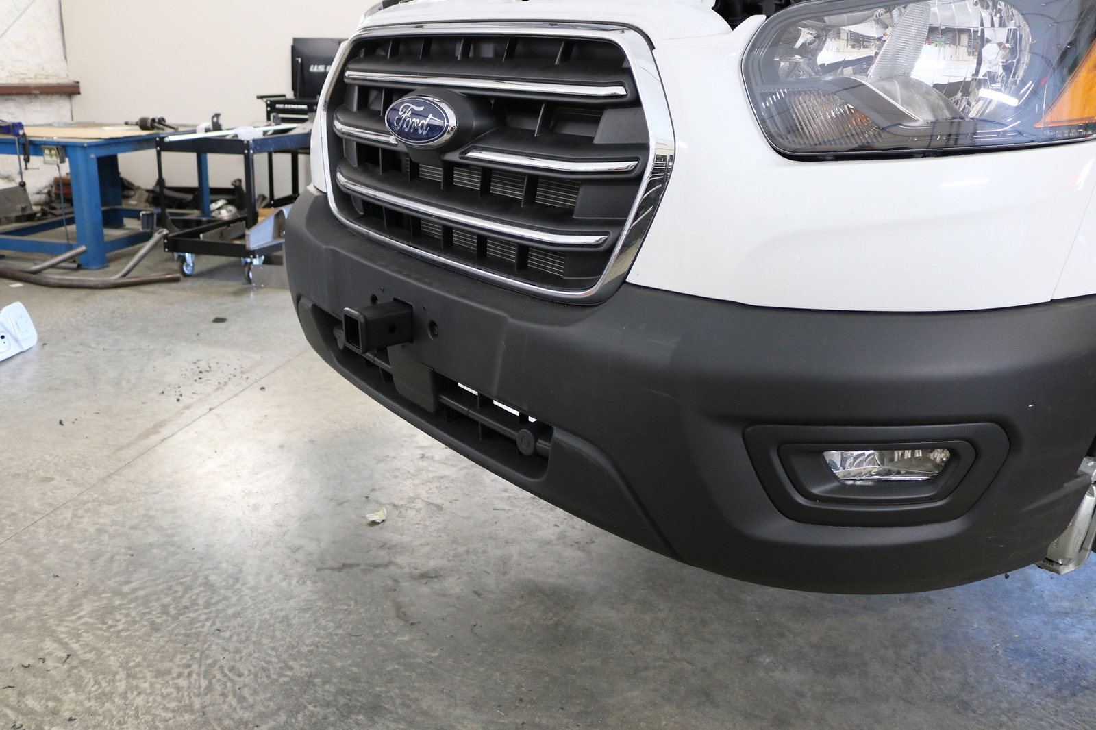 Van Compass Front Receiver Hitch, Ford Transit (2015-Up 150, 250, 350)