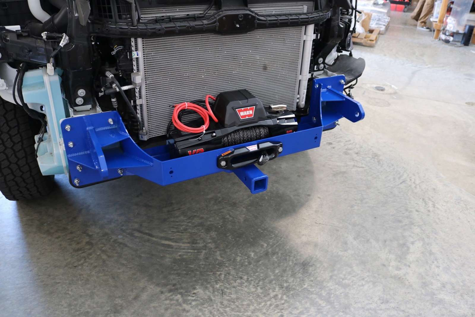 Van Compass Front Winch Bumper, Ford Transit (2015-Up)