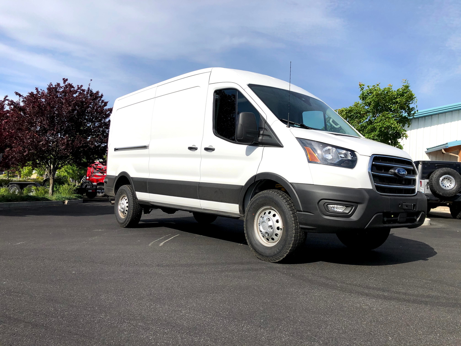 Van Compass Topo 2.0 Front and Rear Lift Kit, Ford Transit (2018-Up)