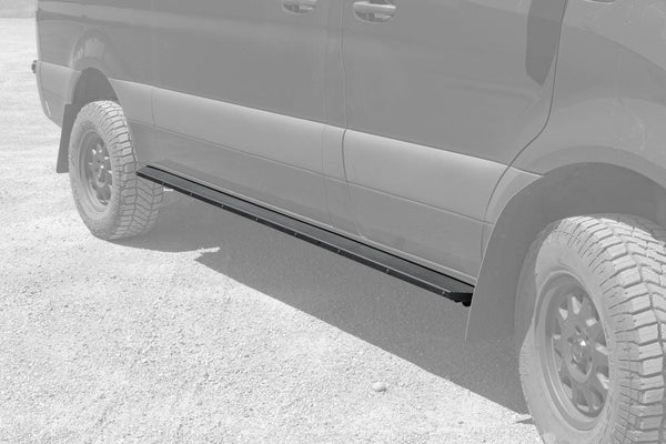 Van Compass Rocker Guards, Sprinter 2500/3500 AWD (2023-Up 144" Wheelbase Only without Lift Kit)