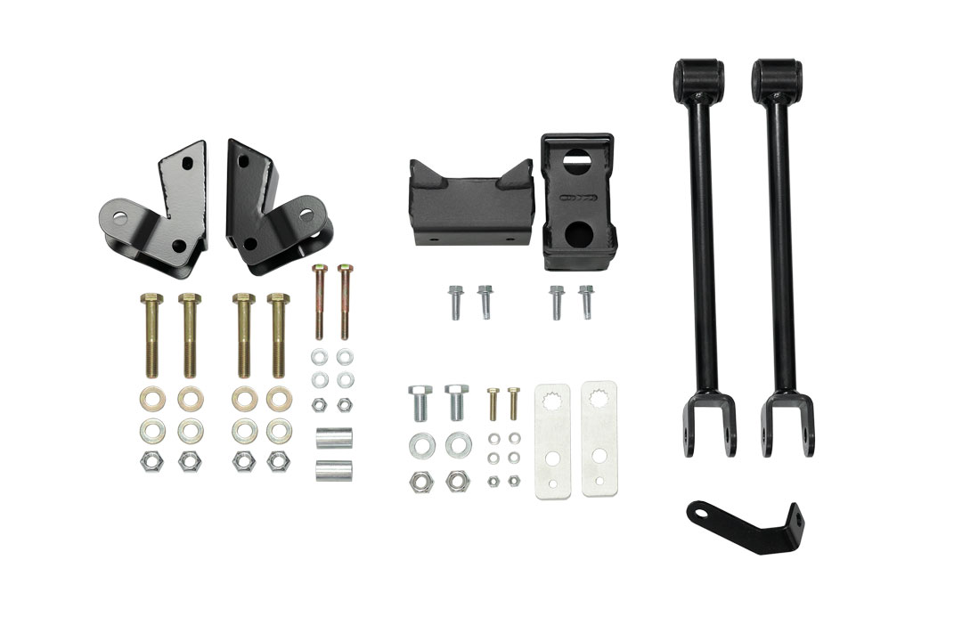 Van Compass Striker 2" Lift Kit Subcomponents W/O Blocks, Rear, Sprinter 2500 2Wd