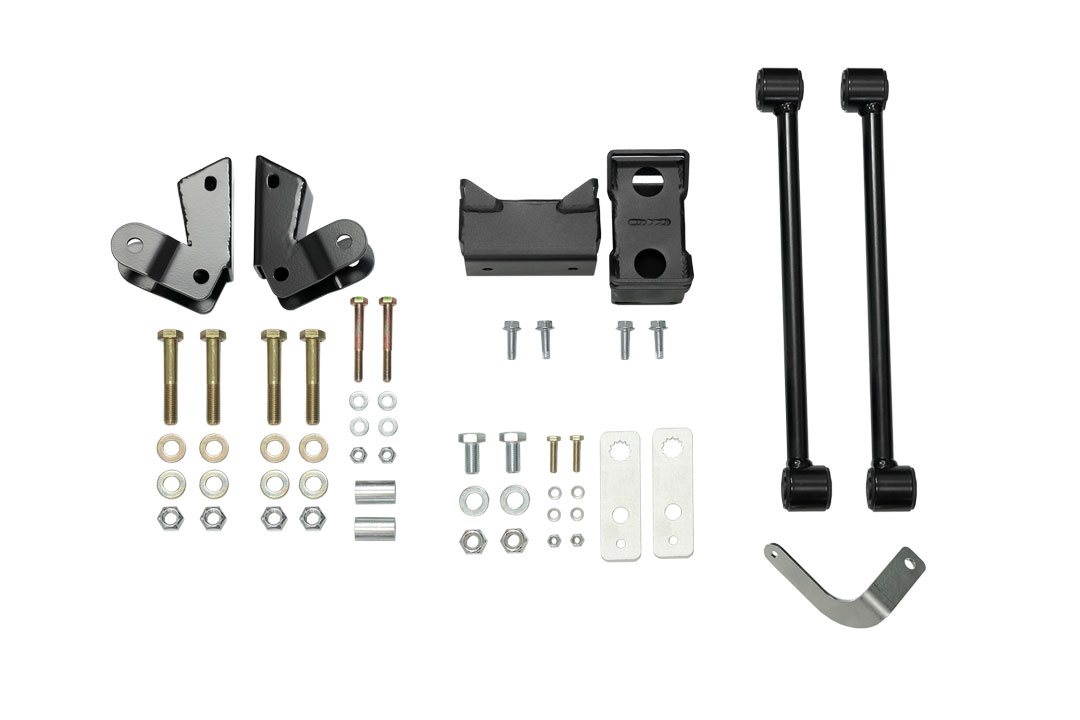 Van Compass Striker 2" Lift Kit Subcomponents W/O Blocks, Rear, Sprinter 2500 2Wd