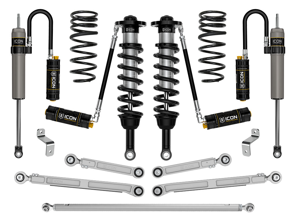 ICON 2023-2025 Toyota Sequoia TRD Pro, 1-2.5" Lift, Stage 7 2.5 Suspension System, Billet
