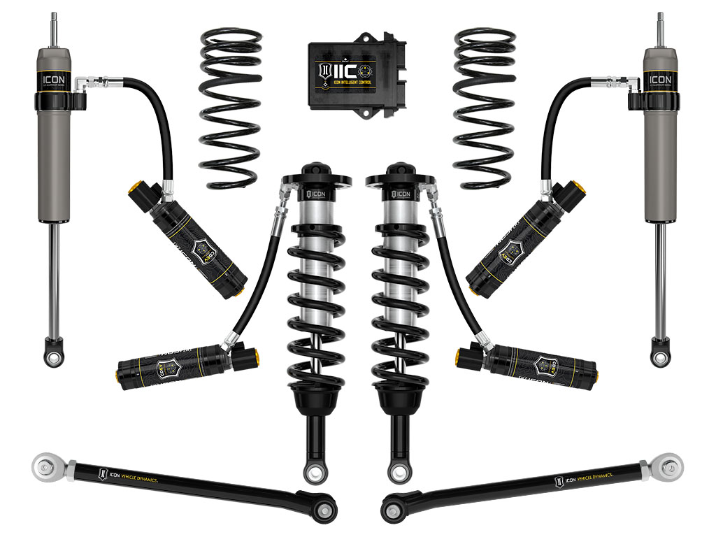 ICON 2023-2025 Toyota Sequoia TRD Pro, 1-2.5" Lift, Stage 9 2.5 Suspension System, Tubular