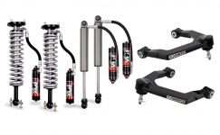 Cognito 1-Inch Elite Ball Joint Leveling Kit with Fox 2.5 Elite Performance Series Shocks for 2019-2025 Chevy Trail Boss/ZR2 & GMC AT4/AT4X 1500 2WD/4WD