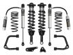ICON 2024-2025 Toyota Tacoma 1.25-3" Lift, Stage 3 Suspension System, Tubular, Overland Rear Springs