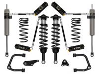 ICON 2024 Toyota Tacoma 1.25-3" Lift, Stage 5 Suspension System, Tubular, Overland Rear Springs