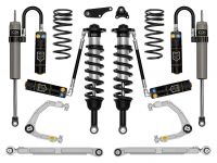 ICON 2024 Toyota Tacoma 1.25-3" Lift, Stage 9 Suspension System, Billet, Overland Rear Springs
