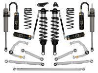 ICON 2024 Toyota Tacoma 1.25-3" Lift, Stage 12 Suspension System, Billet, Overland Rear Springs