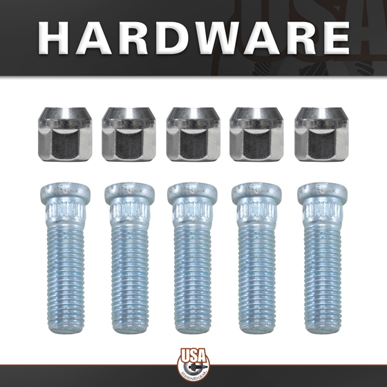 Rear Axle Kit Fits GM 7.625" Diff 28 Spline 30-3/8" Long