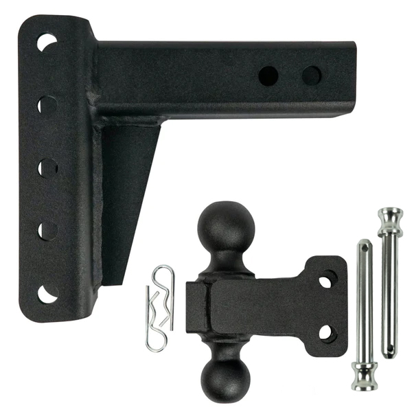 BulletProof 2.5" Medium Duty 4" Drop/Rise Hitch