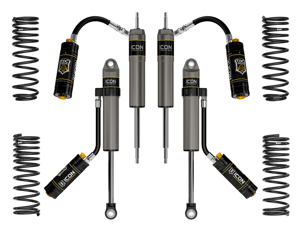 ICON 1997-2023 Nissan Patrol Y61, 2" Lift, Stage 2 Suspension System