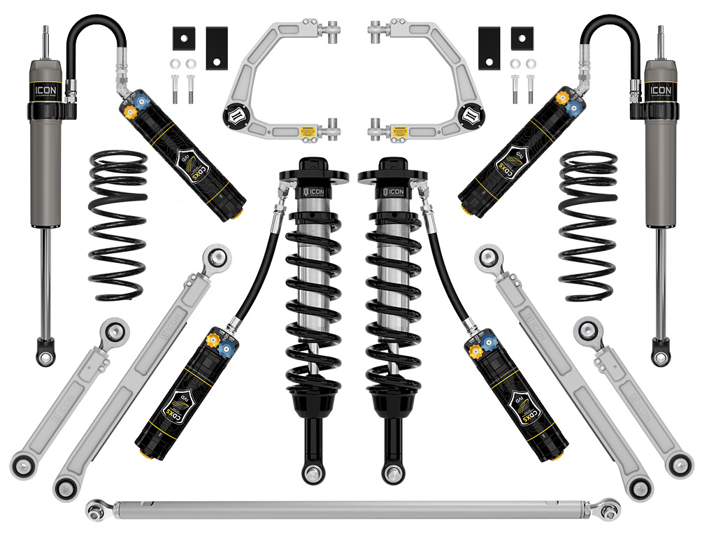 ICON 2022-2025 Toyota Tundra, 1.25-3.5" Lift, Stage 11, 2.5 Suspension System, Billet, CDXS
