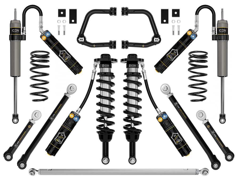 ICON 2023-2025 Toyota Sequoia, 3-4.5" Lift, Stage 10 Suspension System, Tubular, CDXS