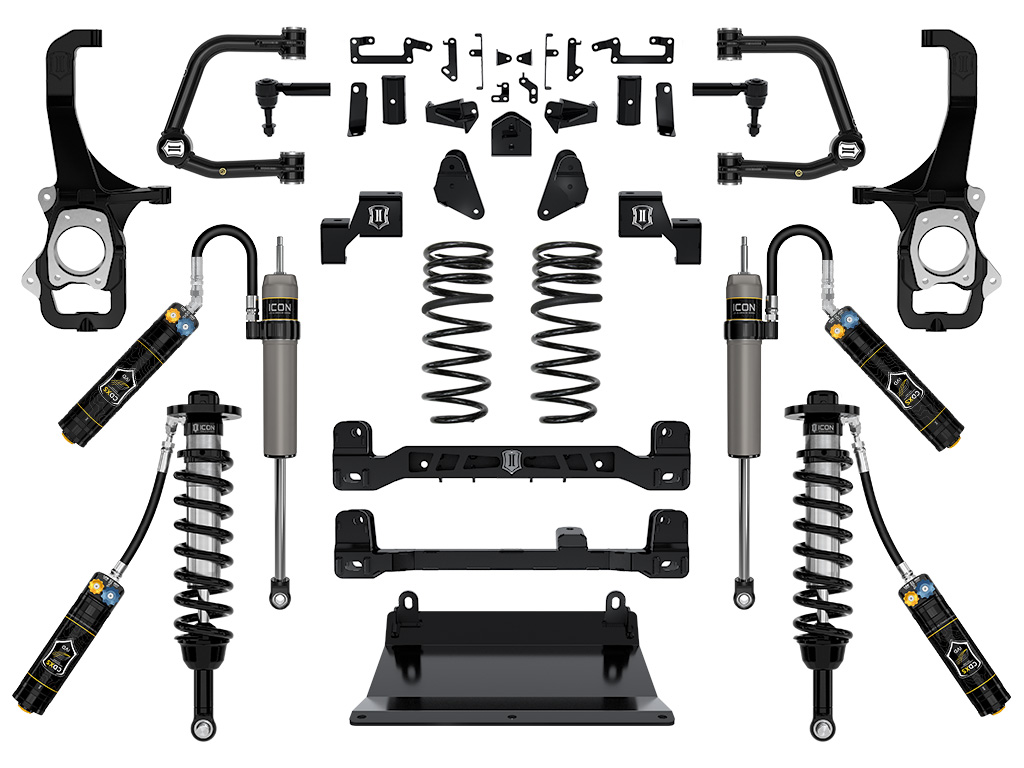 ICON 2022-2024 Toyota Tundra, 6" Lift, Stage 6 Suspension System, Tubular, CDXS