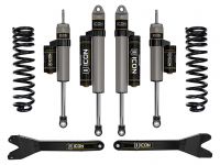 ICON 2023-2025 Ford F-250/F-350 Super Duty 4WD, Diesel, 2.5" Lift, Stage 2 Suspension System w/ Radius Arms