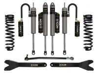 ICON 2023-2025 Ford F-250/F-350 Super Duty 4WD, Diesel, 2.5" Lift, Stage 4 Suspension System w/ Radius Arms