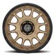ICON Alloys Rancho, Satin Bronze w/ Gloss Black Lip, 20 x 9 / 5 x 150, 16mm Offset, 5.625" BS