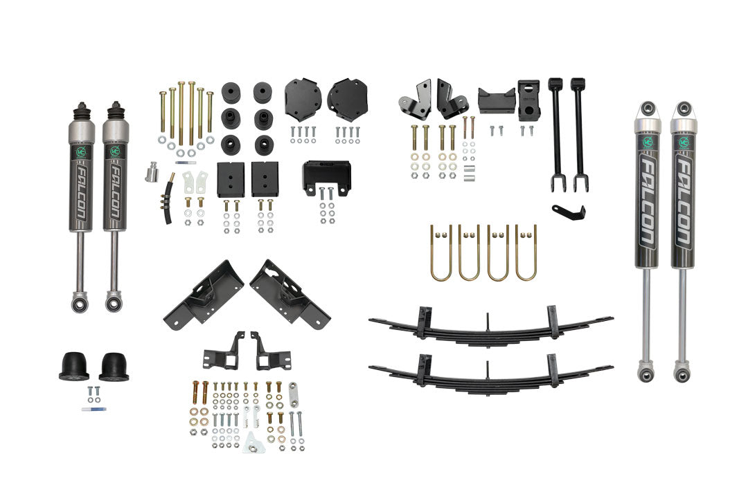 Van Compass Stage 5 - Sprinter 2500 4X4, 15-18 - 2 Inch Lift - Falcon 2.1 Shocks, Heavy Tune