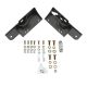 Van Compass Upper Front Shock Mounting Brackets, Inverted Strut Compatible - Sprinter 4X4, 15-Up